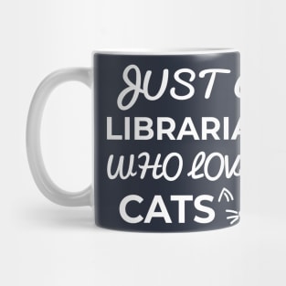 librarian cat Mug